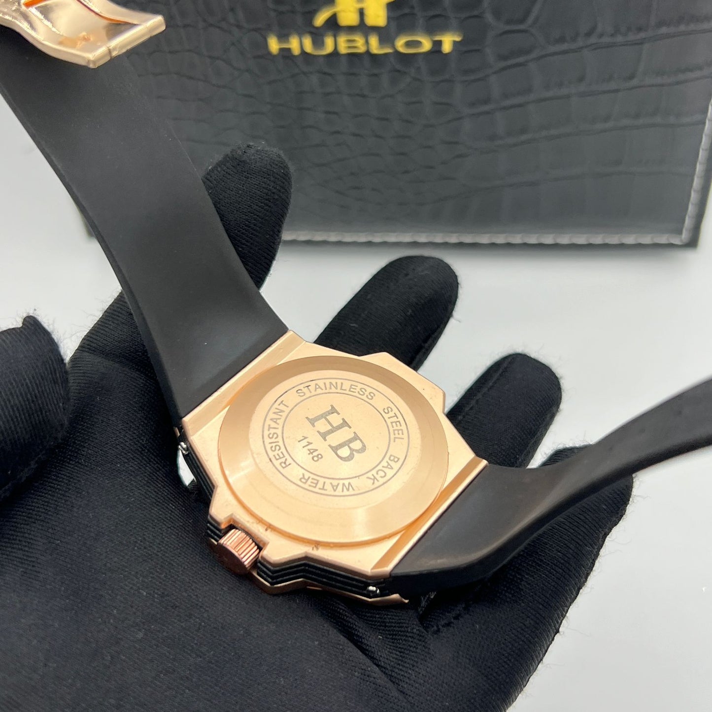 Hublot Big Bang Unico Full Magic Gold Watch